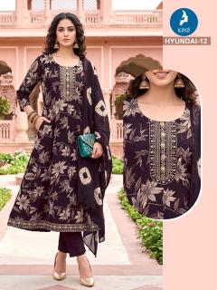 Kaya hyundai anarkali long kurtis wholesale